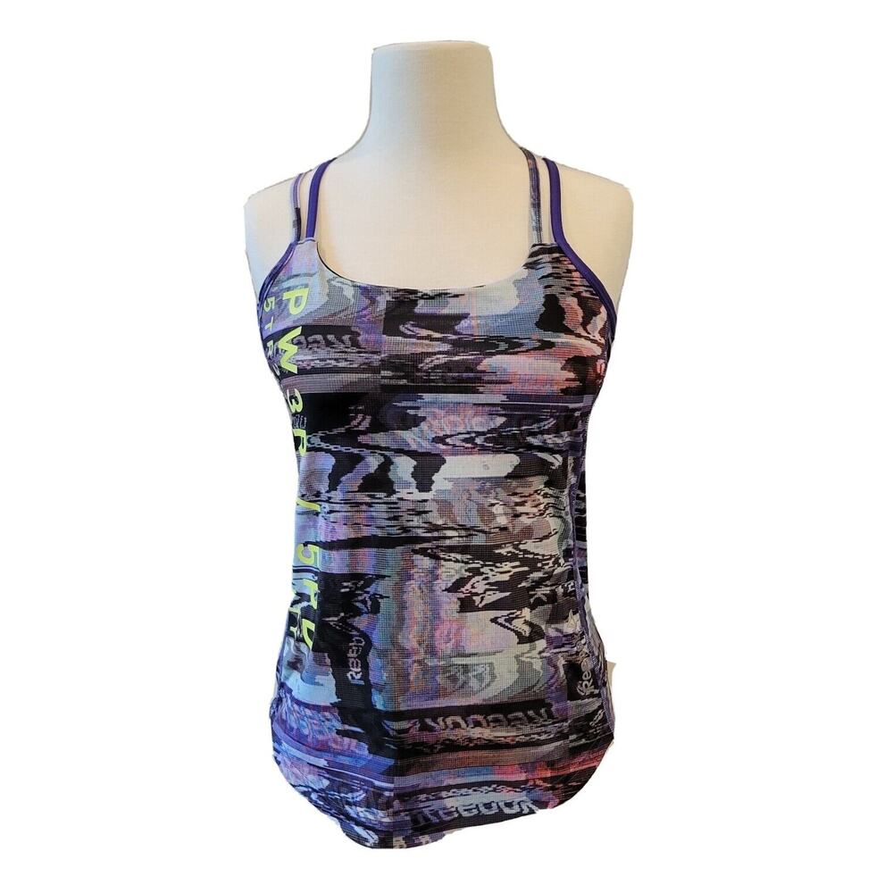 Reebook Womens Top Tank Shirt Size Small Strech